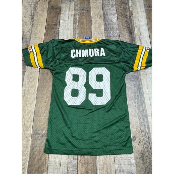 Champion Boy S Mark Chmura Jersey Green Bay Packers Football NFL - Picture 4 of 7